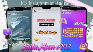 InstaMoon v10.1 64 bit iOS Instagram on Android | New Font Effects + iOS Emojis