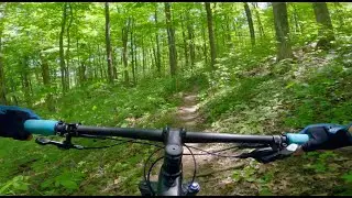 Mountain Biking at Brown County State Park (Nashville, Indiana) | Intermediate Loop