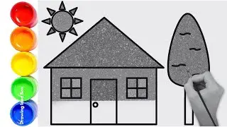Рисование дома 🏡 | Веселый и простой урок для детей с креативными идеями для рисования дома