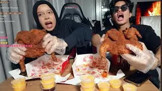 LIVE MUKBANG WITH FATIM AYAM LV 100 RICHEESE, STREAMING GAMING  FIRST COLLAB