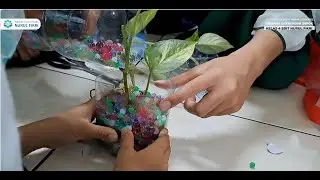Workshop Budidaya Tanaman Hias Menggunakan Media Hydrogel bersama Komunitas Earth Hour