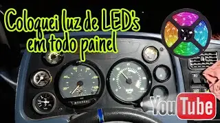 TROQUEI TODAS AS LUZES DO PAINEL DO MB 1620 PRA LED'S FICOU BOM? #410