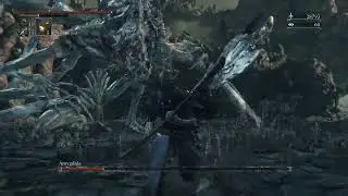 Bloodborne Amigdalas boss fight