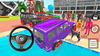 🥰Spiderman Monster Mc Queen Car 🦚Thung Thung & Scary Teacher Fight 🥰Modified Police Car Showroom🎉
