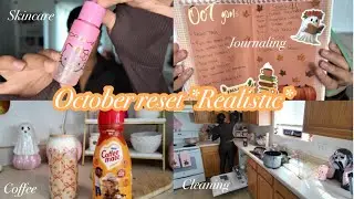 Chatty October Reset ✨ Goals, Habits & Cozy Fall Reset