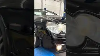 The 2005 Mercedes-Benz SL65 AMG V12 engine  with a bi-turbo #automobile #mercedesamg #mercedes
