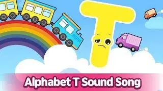 Alphabet T Sound Song l Phonics for English Education