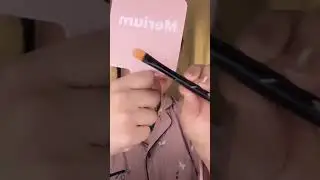 Merium Pervaiz cosmetics M15 flat brush #meriumpervaiz #meriumpervaizcosmetics #viral