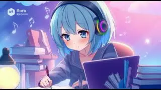 visions of neon // lofi house [chill anime mix]