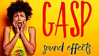 Gasp Sound Effect / Various Human Gasps Breath Sounds / Crowd of People Gasping Air / Royalty Free