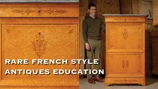 Charles X Antique Secretary Desk circa 1825: Rare French Period Furniture & Decorative Arts Talk