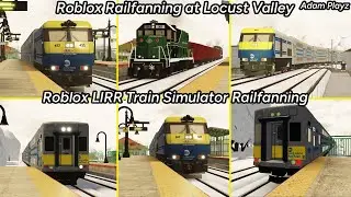 Roblox Railfanning at Locust Valley (Roblox LIRR Train Simulator Railfanning (22/11/25)