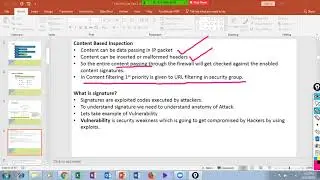 security profiles - palo alto - content ID filtering - theory