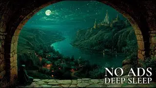 Medieval Music ✨ No Ads | Deep Sleep by the Moonlit River (4K, 2 Hours)