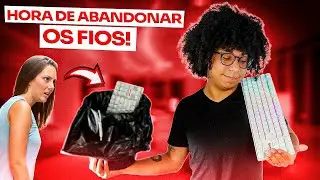 Testando o NOVO teclado Redragon Kumara SEM FIO - Vale a pena o investimento? Kumara K552-BRS