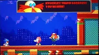 Knuckles Safe Eggman For Being Killed By Sonic.Exe 