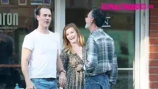 James Van Der Beek's Pregnant Wife Kimberly Brook Shows Off Her Baby Bump In Beverly Hills 10.24.19