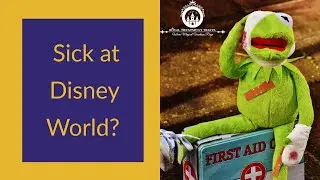 Sick at Disney World?  Here is what you can do!