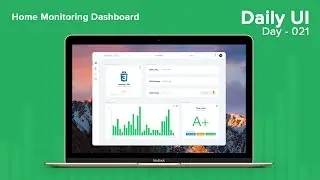 Daily UI - Day 021 - Home Monitoring Dashboard