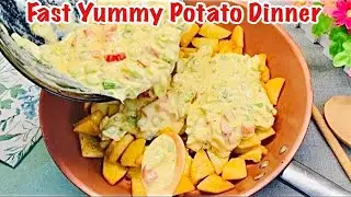 The Most Delicious Potato Recipe | Savoury Potato Dinner | Taste Assured