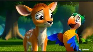 गुड़िया हिरन और हिम्मत का जंगल – डर पर जीत की दिल छू लेने वाली कहानी | Kids Moral Story Hindi#story