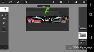 Banner template Brawl Stars- PhotoShop Touch