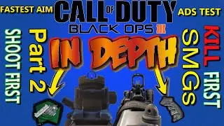Black Ops 3 Testing Fast Hands & QuickDraw| Fastest Aim Possible|Better Aim With SMGs-Part 2