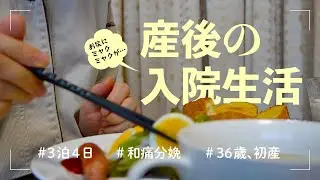 【産後入院レポ】産後から退院までの４日間/３６歳初産/計画和痛分娩