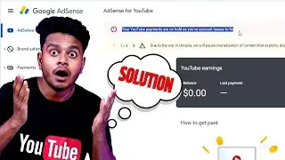 Your YouTube Payments are on Hold as you've Account Issues to Fix 2023