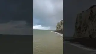 Sea therapy 🌊✨ #Tr&eacute;port #OceanVibes🌅💙 #FranceVibes #OceanLover #shortvideo