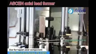 axial lead forming machine|axial lead former for taped component