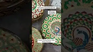 Meenakari steel Masala box available #masalabox #giftsforher #giftsforwife #giftyourself #meenakari