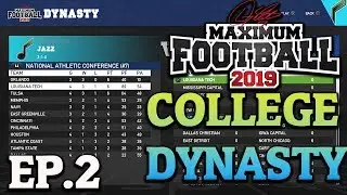 Maximum Football 2019 Dynasty Mode EP 2 - AROUND THE LEAGUE