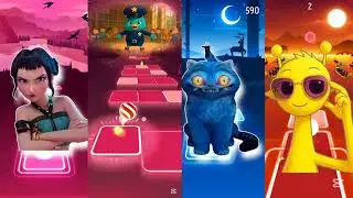 Зои 🆚 Пинк Фонг 🆚 K-pop Демон 🆚 Спрунки. Супергейм-битва #tileshop