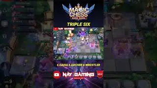 TRIPLE SIX 6 CADIA 6 ARCHER 6 WRESTLER