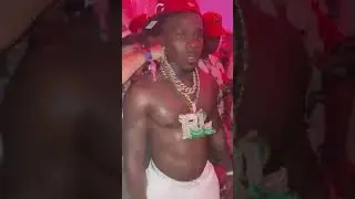 Dababy Getting his new Icy 🥶 Chain Rolling Loud Miami 2021 LA NY GA Coachella Made in America Wire
