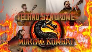 Techno Syndrome Cover | Mortal Kombat Theme on Guitar (Ottawa Guitar Trio feat. Hyung Song)