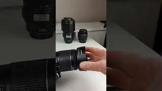 How to attach the lens hood to your lens #shorts