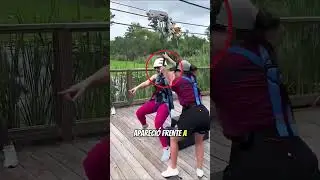 Algo aterrador la esperaba abajo 😱💀