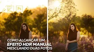 Como mesclar duas fotos com exposições diferentes para um efeito 'HDR' manual