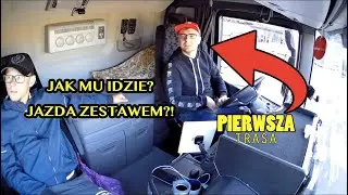 PIERWSZA TRASA NA PRZYUCZENIU MŁODEGO KIEROWCY - NASIEROWSKI