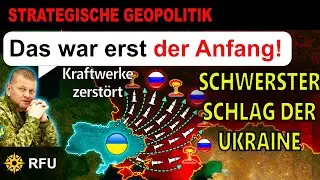 14.11.25: Ukraine startet Raketen - Kraftwerke brennen in ganz Russland verteilt