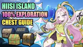 All Chest Guide Hiisi Island 100% Exploration GENSHIN IMPACT 6.0