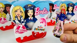 Новые Киндеры БАРБИ 2024-2025. Выпуск 2. New Kinder Surprise Überraschung Barbie 24/25