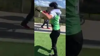 HE FILMED A TIKTOK IN DOUBLE COVERAGE!😳