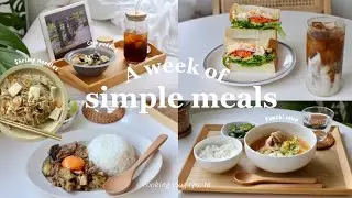 【vlog】What I cook/ eat in a week /simple homemade meals, Asian food
