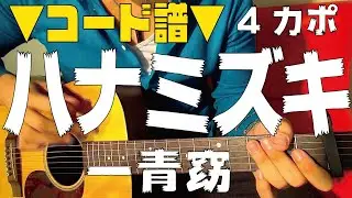 【ギター】 ハナミズキ / 一青窈 Hitoto Yo 初心者向け コード
