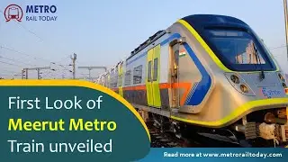 Meerut Metro Exclusive: First look of the mini Namo Bharat Train unveiled