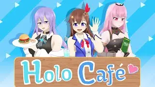 『HoloCafe』カフェ経営シミュレーションゲーム｜Trailer【holo Indie】#ホロライブ #ホロインディー #steam