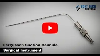 Fergusson Suction Cannula | OEM Surgical Suction Instruments Manufacturer & Supplier Worldwide Ship.